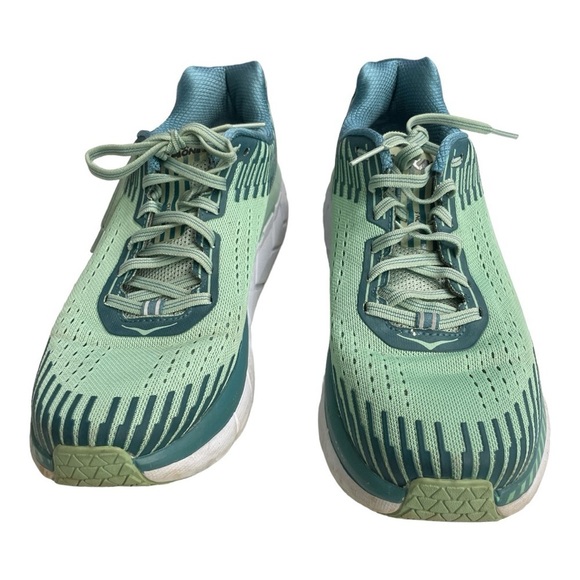 Hoka One One Women's Clifton 5 Size 10.5 Sneakers
Blue Mint Green - Picture 2 of 9